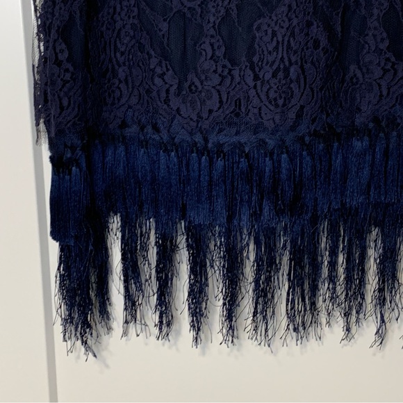 NWT Adam Lippes Blouse Blue Lace Size 12 - Picture 3 of 8